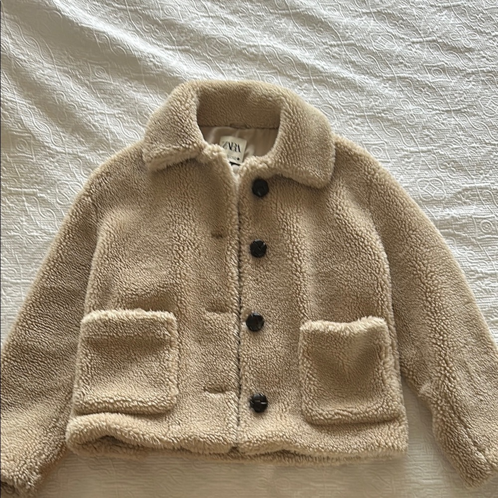 Levi's Kids Tan Sherpa Jacket